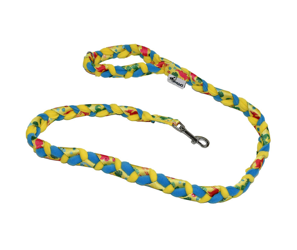 Thumbnail: SWAG Braided Fleece Leash 