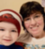 Mom and son smiling during a rebuilding season after feeling behind in life