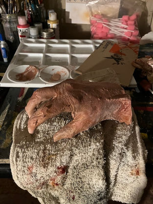 Artist studio work table