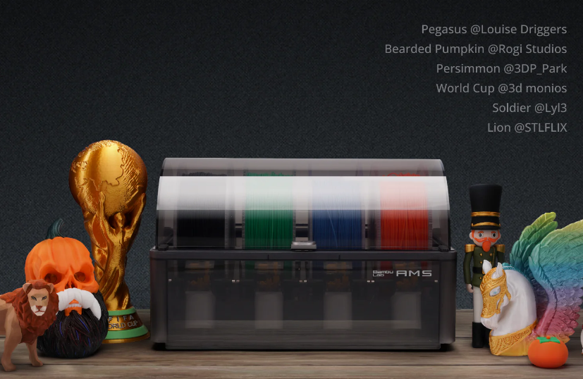 Thumbnail: P1S Combo 3D Printer with Buffer