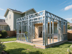 Using Prefabricated Steel Framing for a Secondary Suite