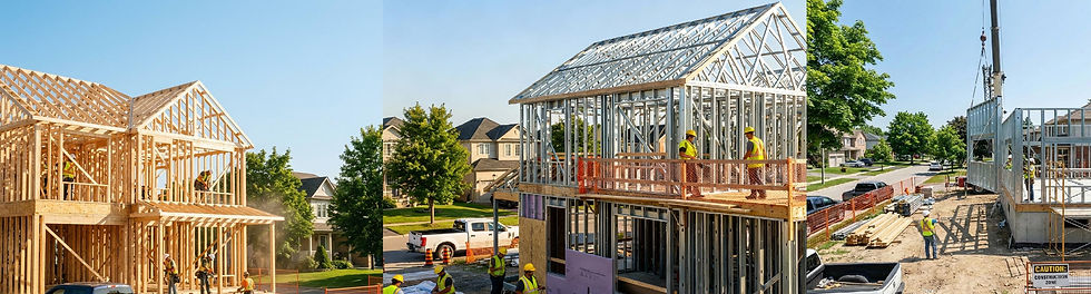 How Long Does It Take to Frame a Two-Story House in Canada? (3 Methods Compared)