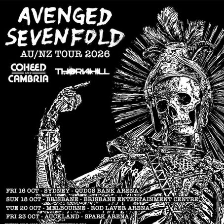 Avenged Sevenfold Return to Australia — The Deathbat Descends Again