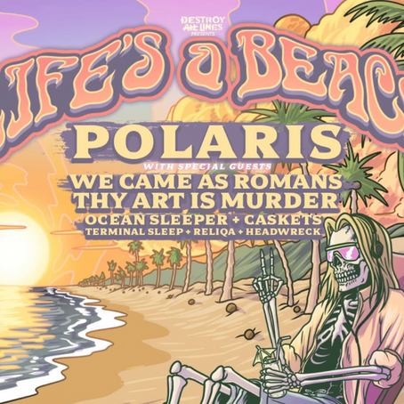 LIFE'S A BEACH: POLARIS Curates Unforgettable Summer Metal Fest in St Kilda