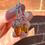 Thumbnail: Vintage 925 Silver Amber Drop Earrings