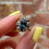 Thumbnail: Vintage 9ct Gold Blue Topaz Ring