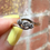 Thumbnail: Antique 1920s 18ct Gold & Platinum Diamond Bypass Ring