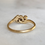 Thumbnail: Vintage 18ct Gold Diamond Trilogy Ring
