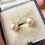 Thumbnail: Vintage 9ct Gold Cultured Pearl Earrings