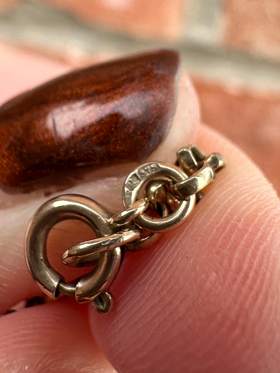 Thumbnail: Vintage 9ct Gold Chain Necklace