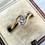 Thumbnail: Vintage 18ct Gold Toi Et Moi Ring