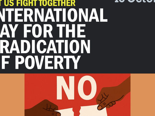 International Day for the ERADICATION of POVERTY