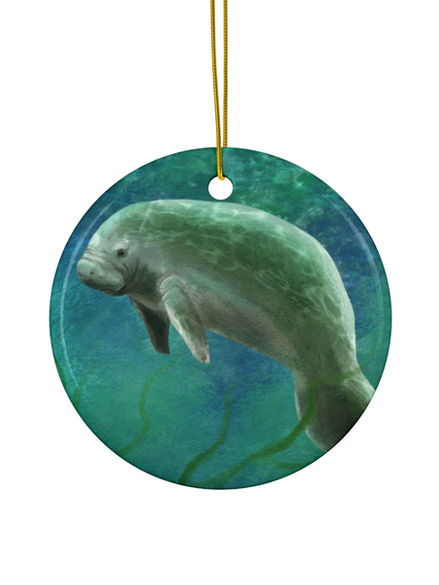 Manatee Ornament