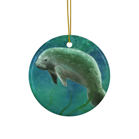 Manatee Ornament