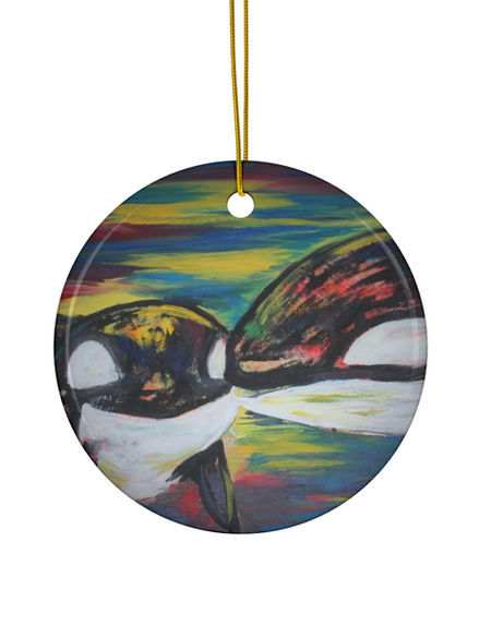 Orca Killer Whale Ornament
