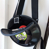 Handtasche aus 2 LPs