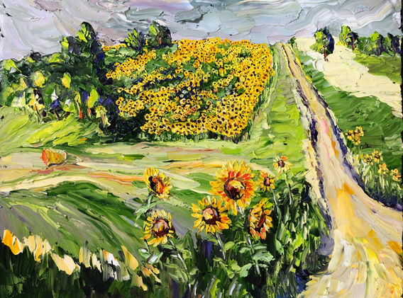 220906V N. Dakota bales and flowers 16x20.jpeg