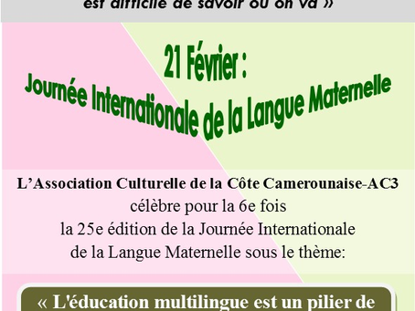 Journeé internationale de la langue maternelle