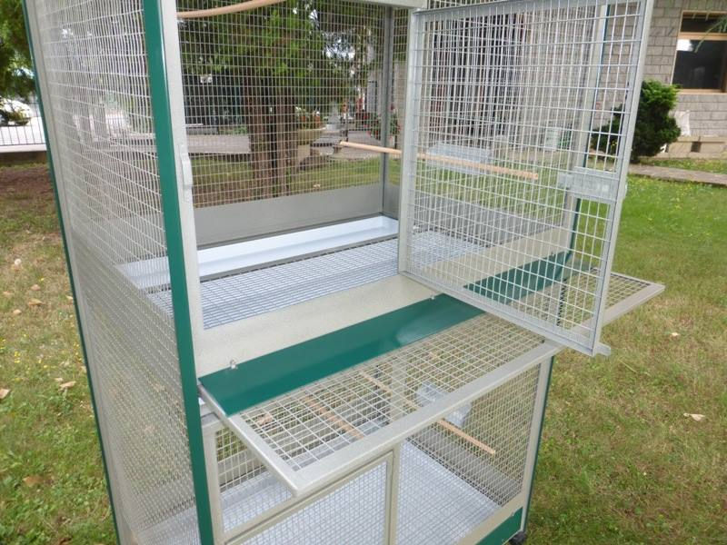 Miniatura: Gabbia da Interno 105x75x180H Divisa in 2