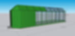Miniatura: Voliera Madrid 1050 - 1042 X 242 cm - Maglia rete 25x25