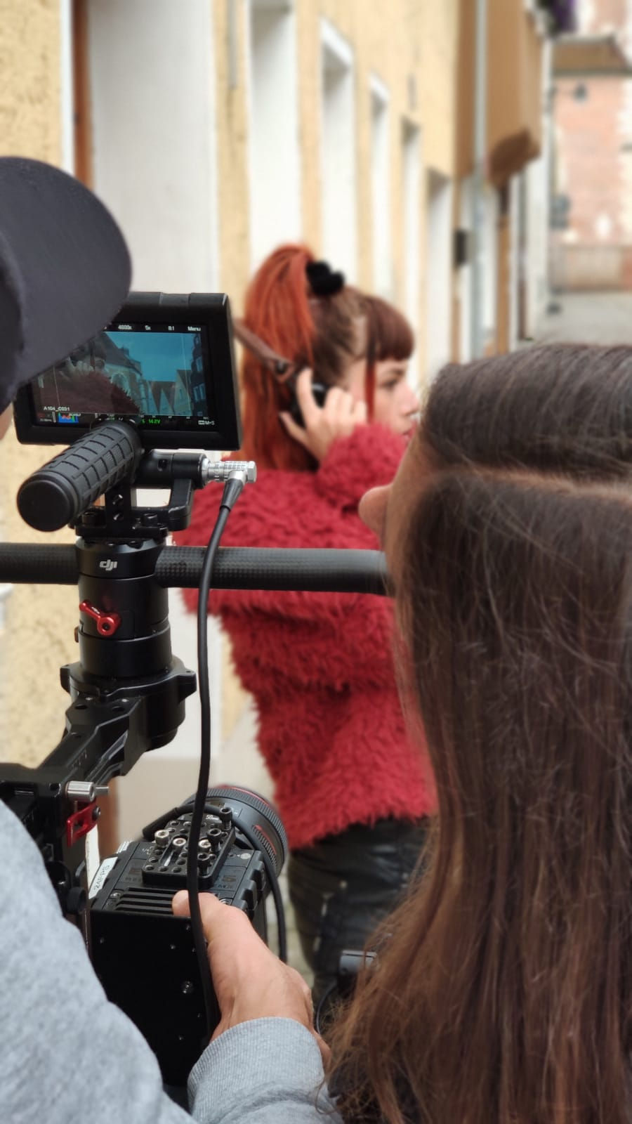 Behind the scenes