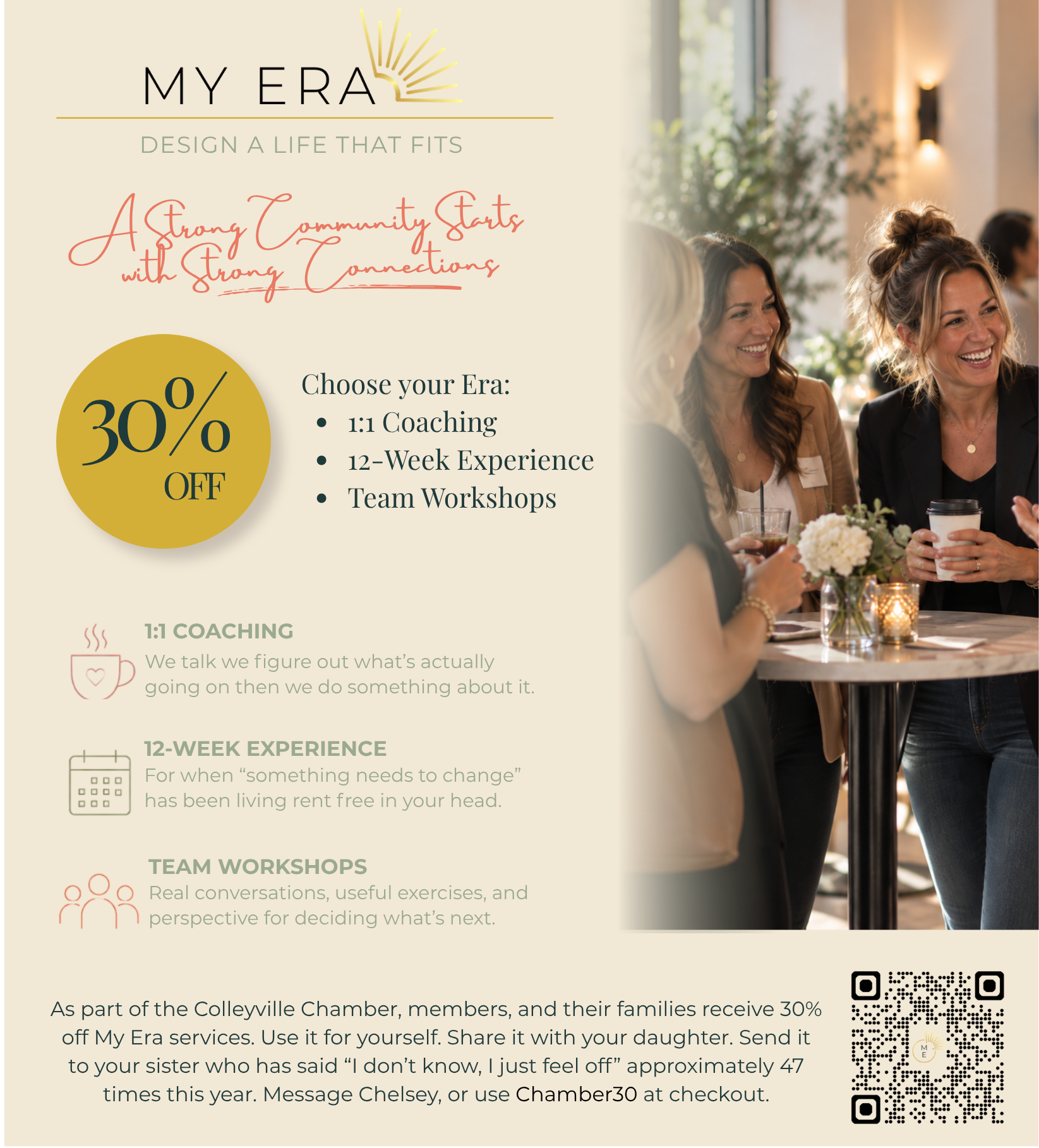 30% off for Chamber Members and their Families 