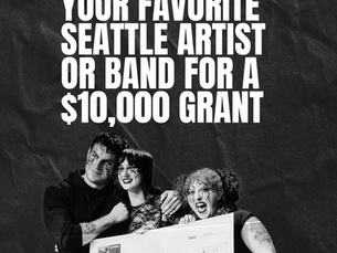 Nominations Are Open for the 2026 Sonic Guild Seattle Artist Grants