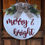 Thumbnail: Merry and Bright Door Hanger