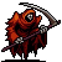 Vampire Crawlers Red Death character Key Art