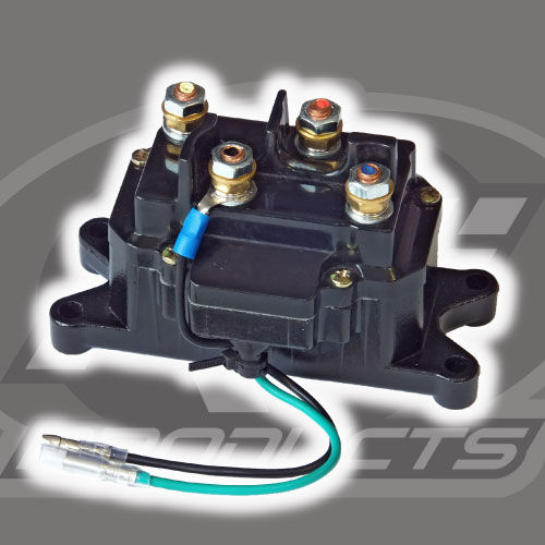 Thumbnail: KFI PRODUCTS ASSUALT AM-25 2500LB STEEL CABLE ATV UTV WINCH