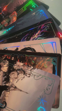 Thumbnail: "Death" Darqprism Tarot Card with Holographic Foil