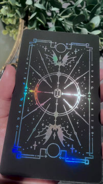 Thumbnail: "The Chariot" Darqprism Tarot Card with Holographic Foil