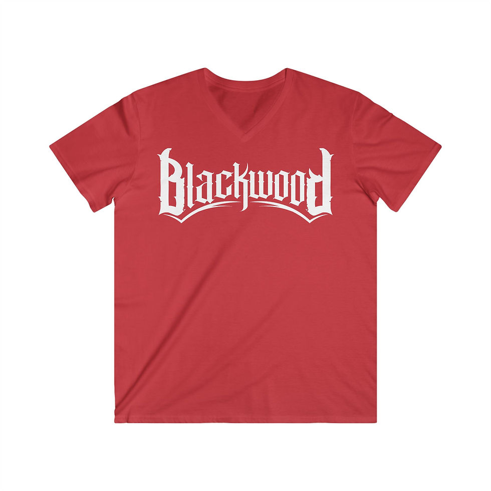 Thumbnail: Men's Fitted V-Neck Short Sleeve Tee