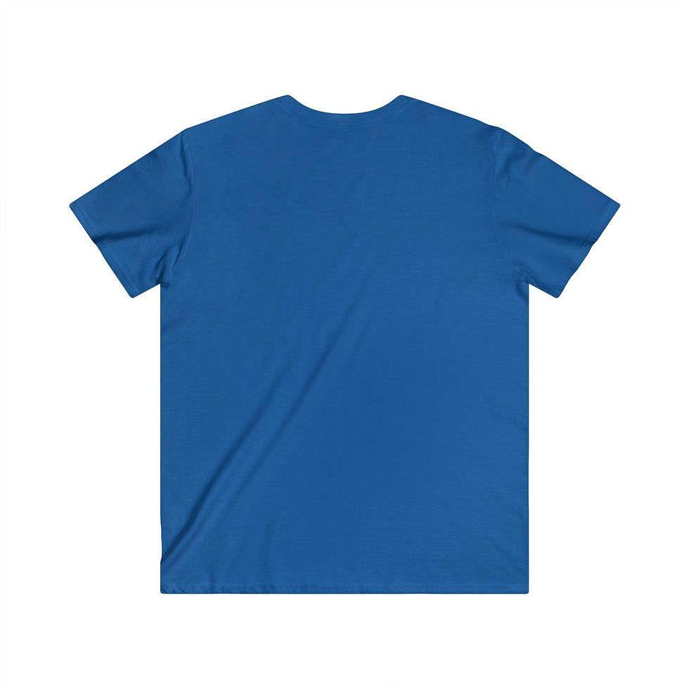 Thumbnail: Men's Fitted V-Neck Short Sleeve Tee