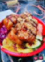 Teriyaki tofu ricebowl