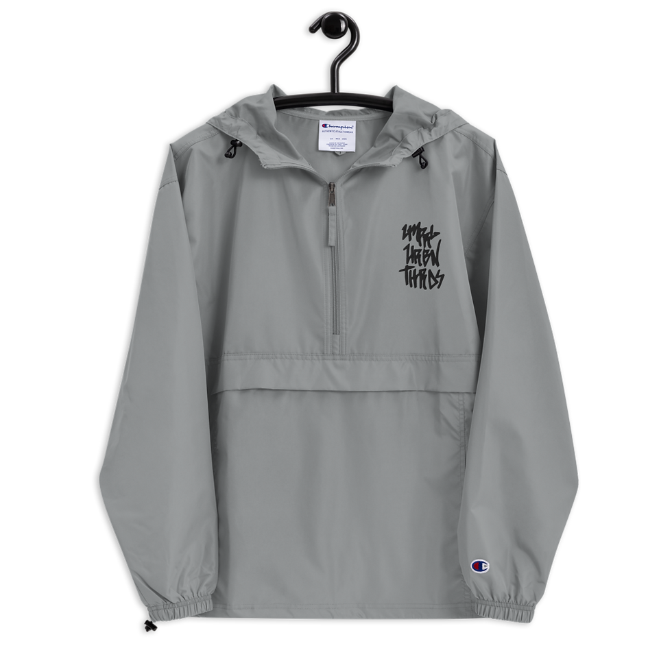 Thumbnail: Embroidered Champion Packable Jacket