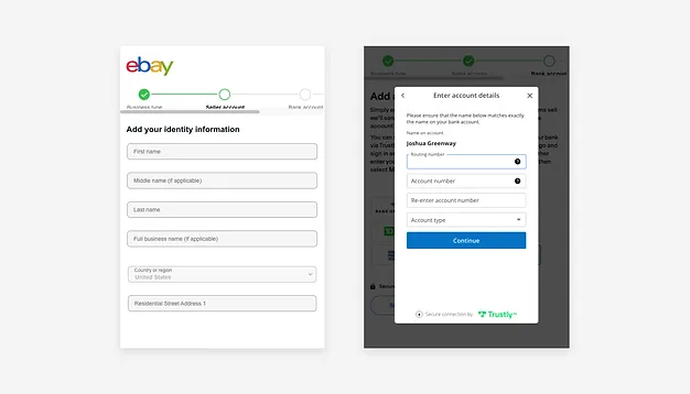 Crea il tuo Ebay account
