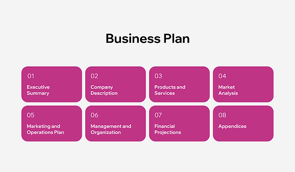 passaggi per elaborare un business plan