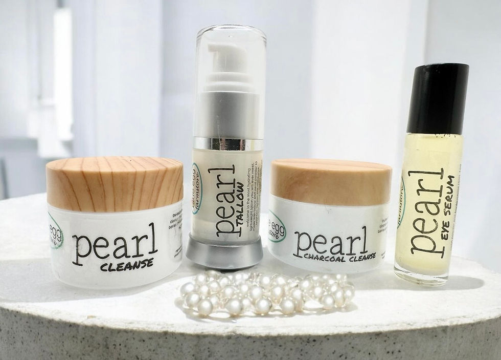 Thumbnail: blue egg farmstore pearl face care
