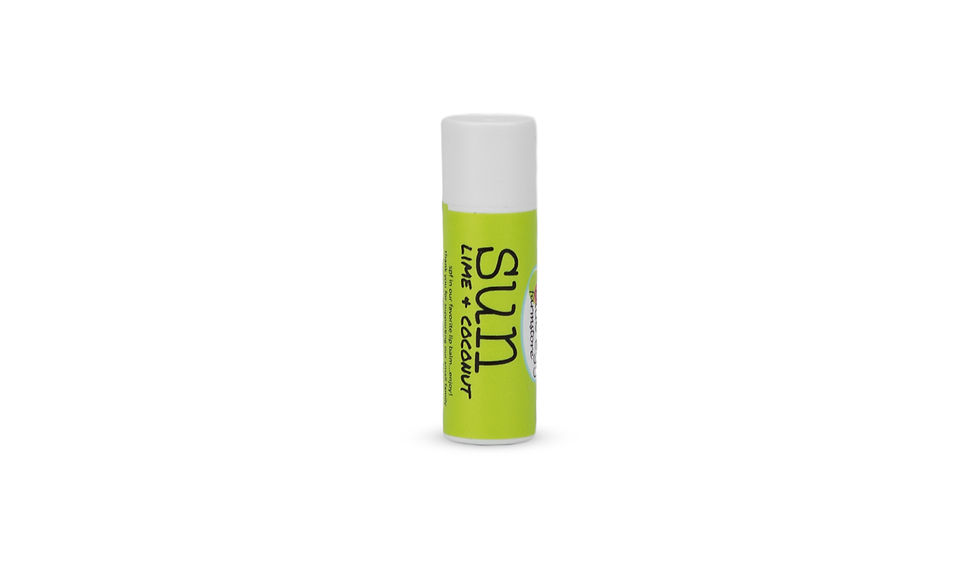 Thumbnail: blue egg farmstore mineral sun protection lip balm lime and bergamot