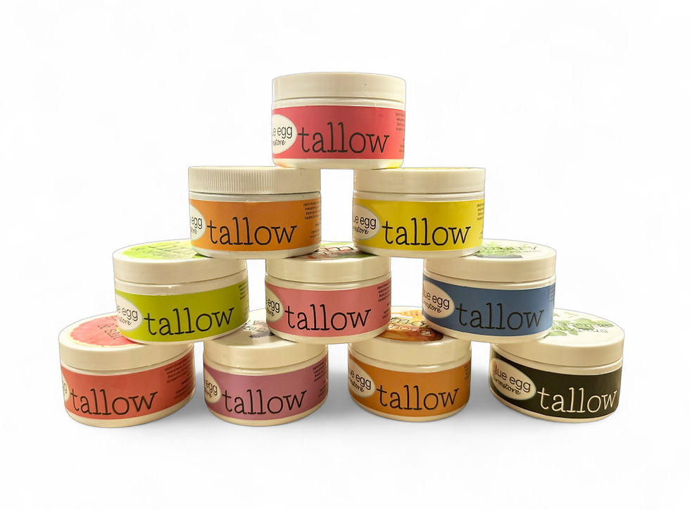 blue egg farmstore whipped tallow with magnesium