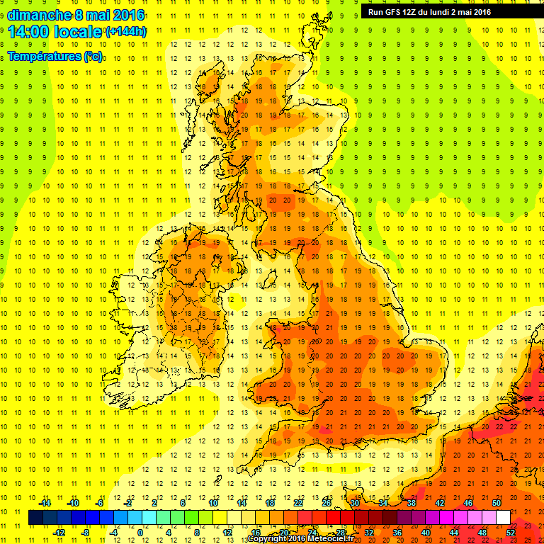 (Temperatures succeeded the predicted 20c today)