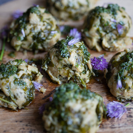 Quenelles d'épinards