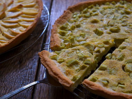 Tarte à la rhubarbe