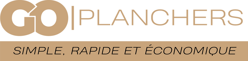 Logo couleurs - Go Planchers + Slogan - Fond noir (Transparent).png