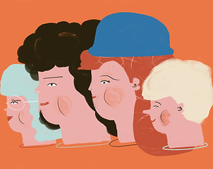 Família ilustrado