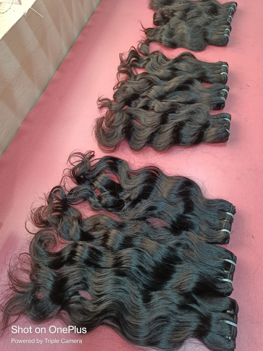Raw Wavy Human Hair Bundle Deal