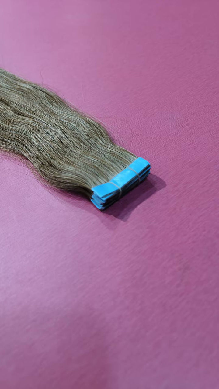 Brown Tape In Human Hair Extensions
