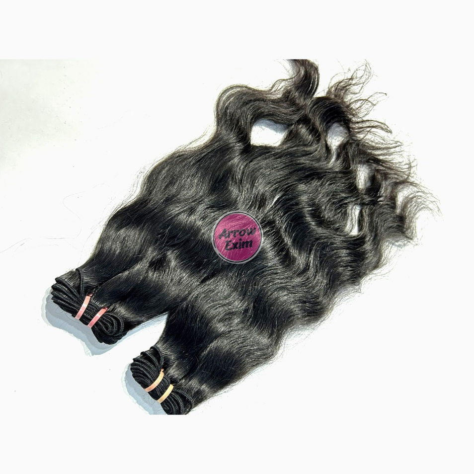 Virgin Wavy Hair from India