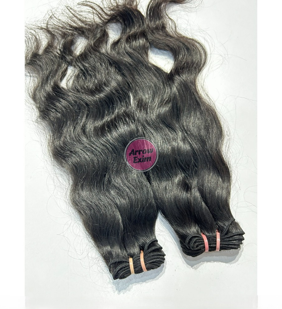 Virgin Wavy Hair from India